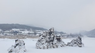 단양 도담삼봉 설경(雪景)